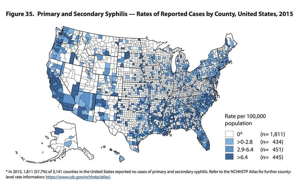 Syphilis Rates in the U.S.