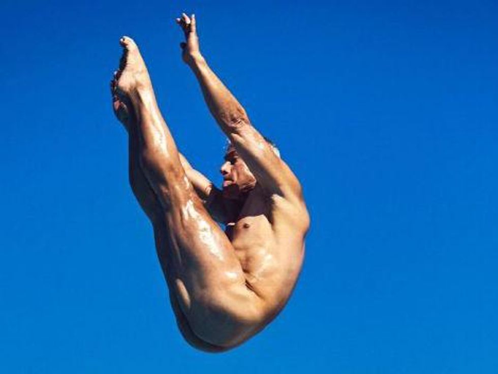 The 56-Year-Old Dives Nude for ESPN Magazine's Body Issue