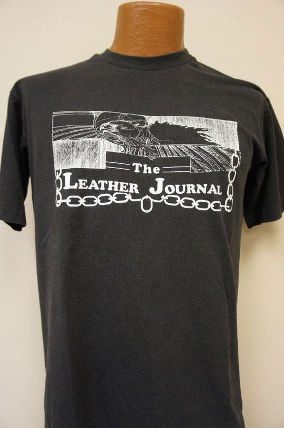 The Leather Journal Black T-Shirt