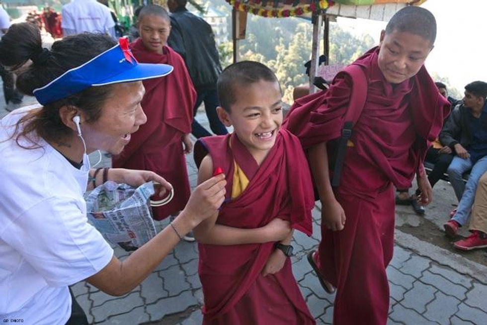 World AIDS Day in Dharmsala, India