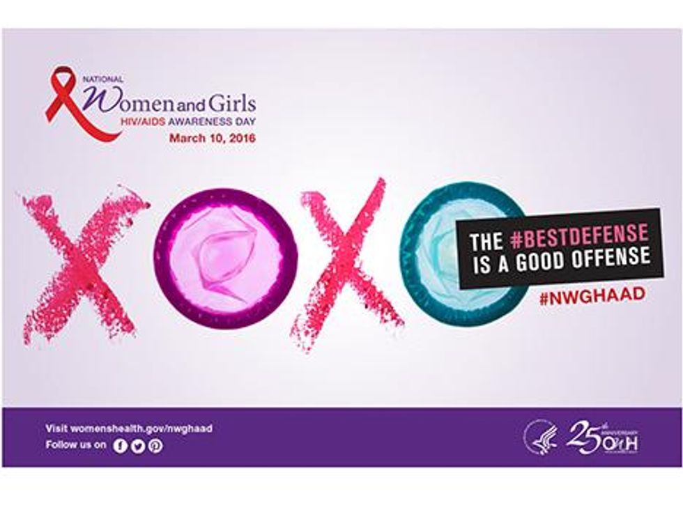 XOXO National Women and Girls HIV/AIDS Awareness Day Poster