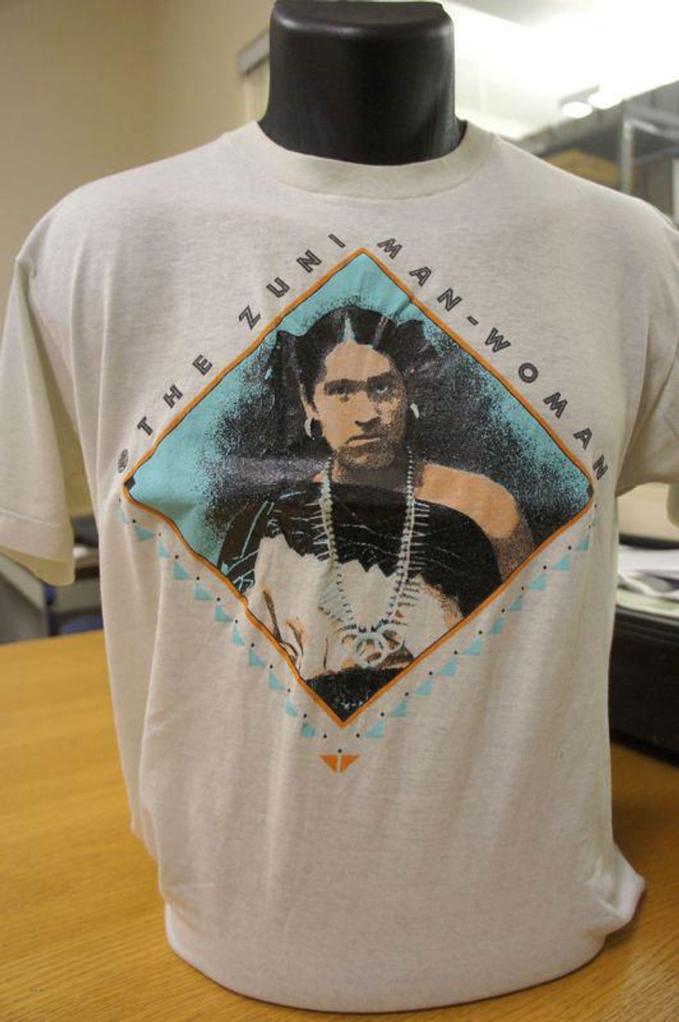 Zuni Man-Woman White T-shirt
