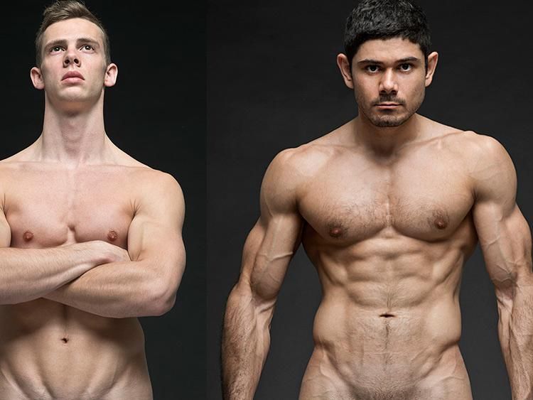 Athletes naked pics.