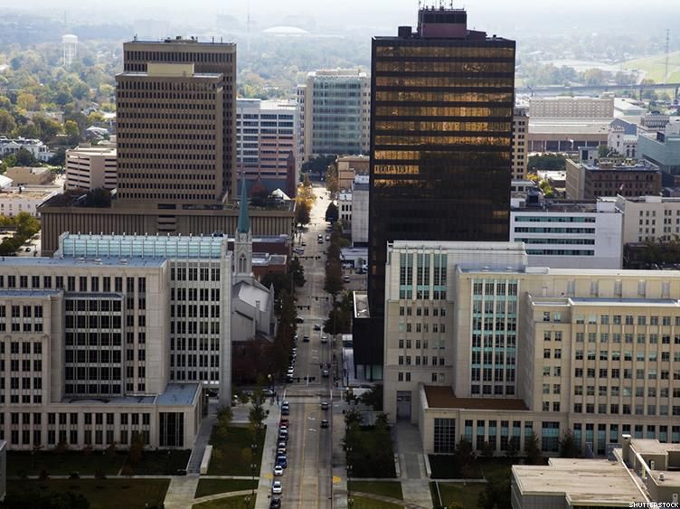 #2) Baton Rouge, La. 